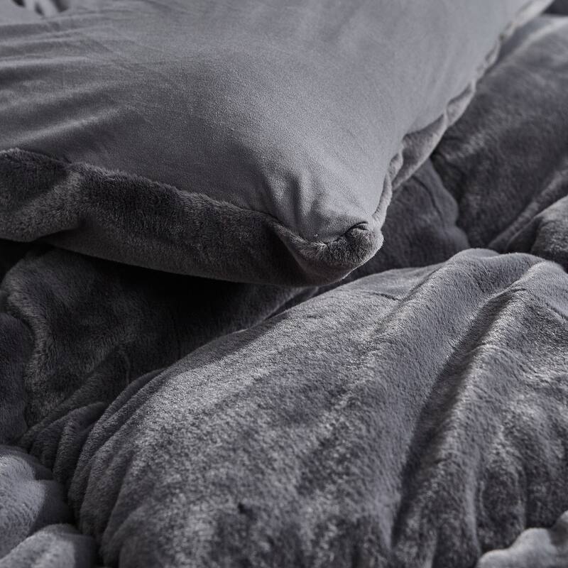 Softy Smooth - Coma Inducer® Pillow Sham - Bunny Black
