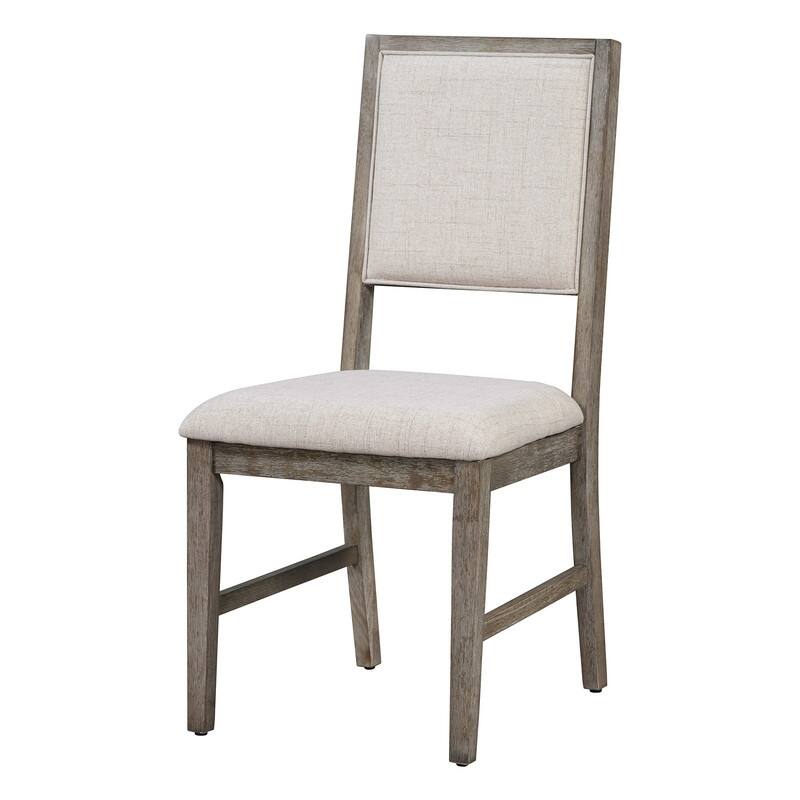 Spruce & Spring Dining Table Set for 6, 6-Piece Mid Century Modern Farmhouse Table with Chairs and Bench