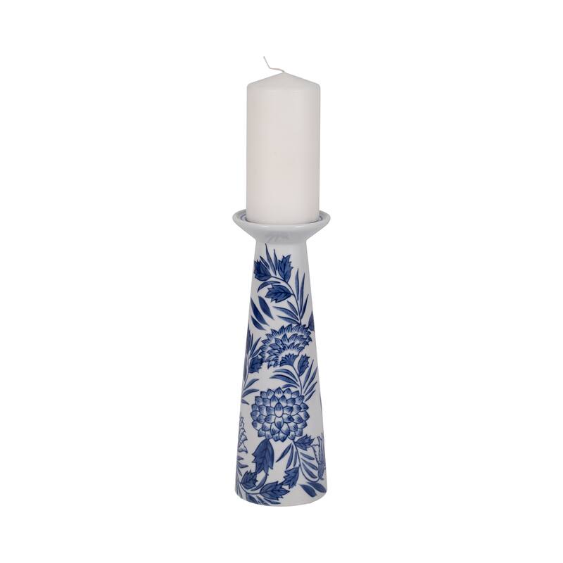 Sagebrook Home's Elegant Porcelain Candle Holder