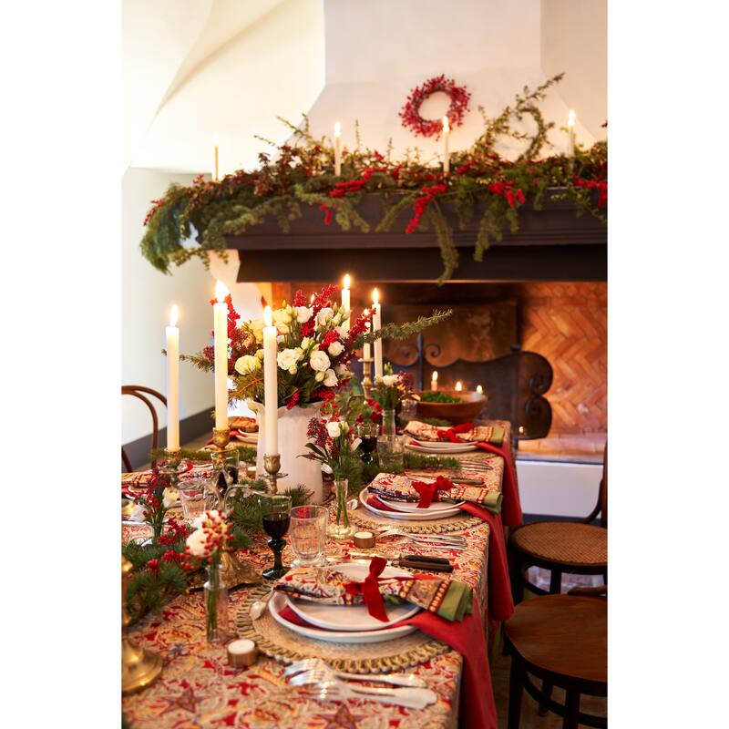 Couleur Nature Noel Rectangle Tablecloth