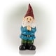 preview thumbnail 59 of 104, Gnome Folding Hands Looking Up Garden Statue