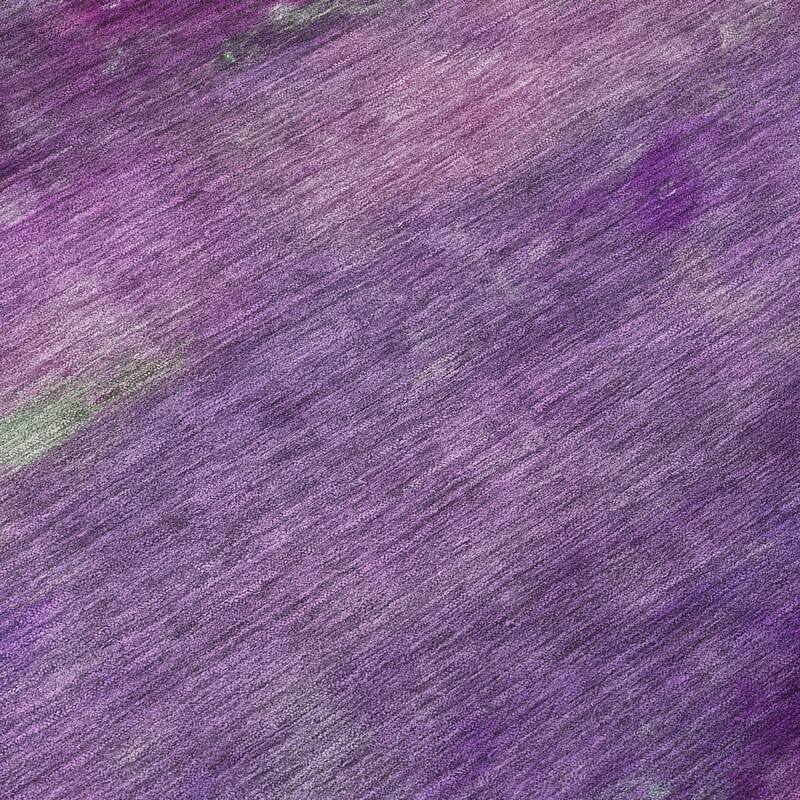 Machine Washable Indoor/ Outdoor Contemporary Ombre Chantille Rug