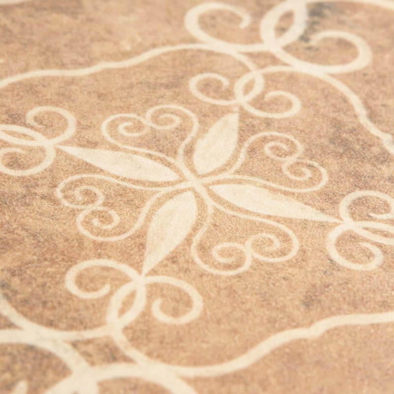 Merola Tile Tech Land Star Fire Temple/Cross Fire 6" x 12" Porcelain Floor and Wall Tile - 2 Tiles