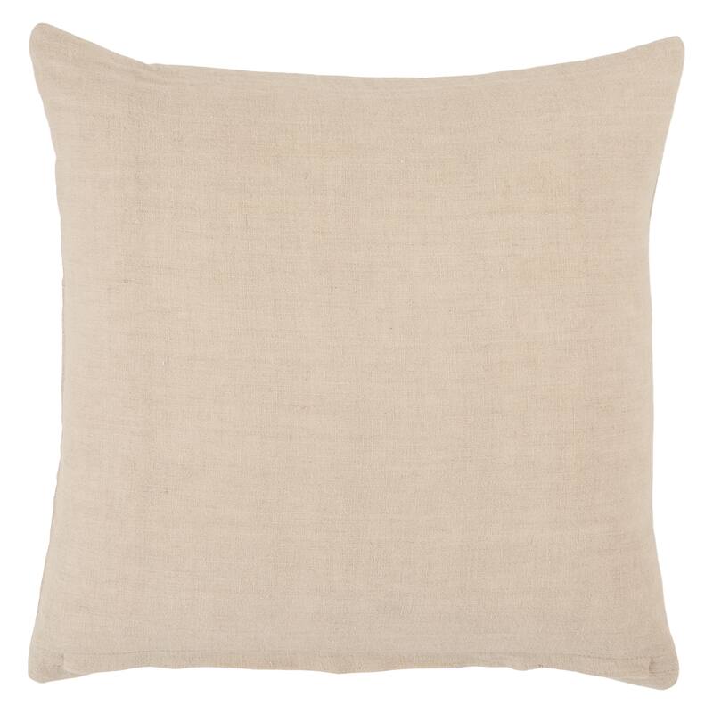 Neutra Light Taupe Geometric Throw Pillow