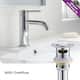 Luxury Solid Brass Single Hole Bathroom Faucet