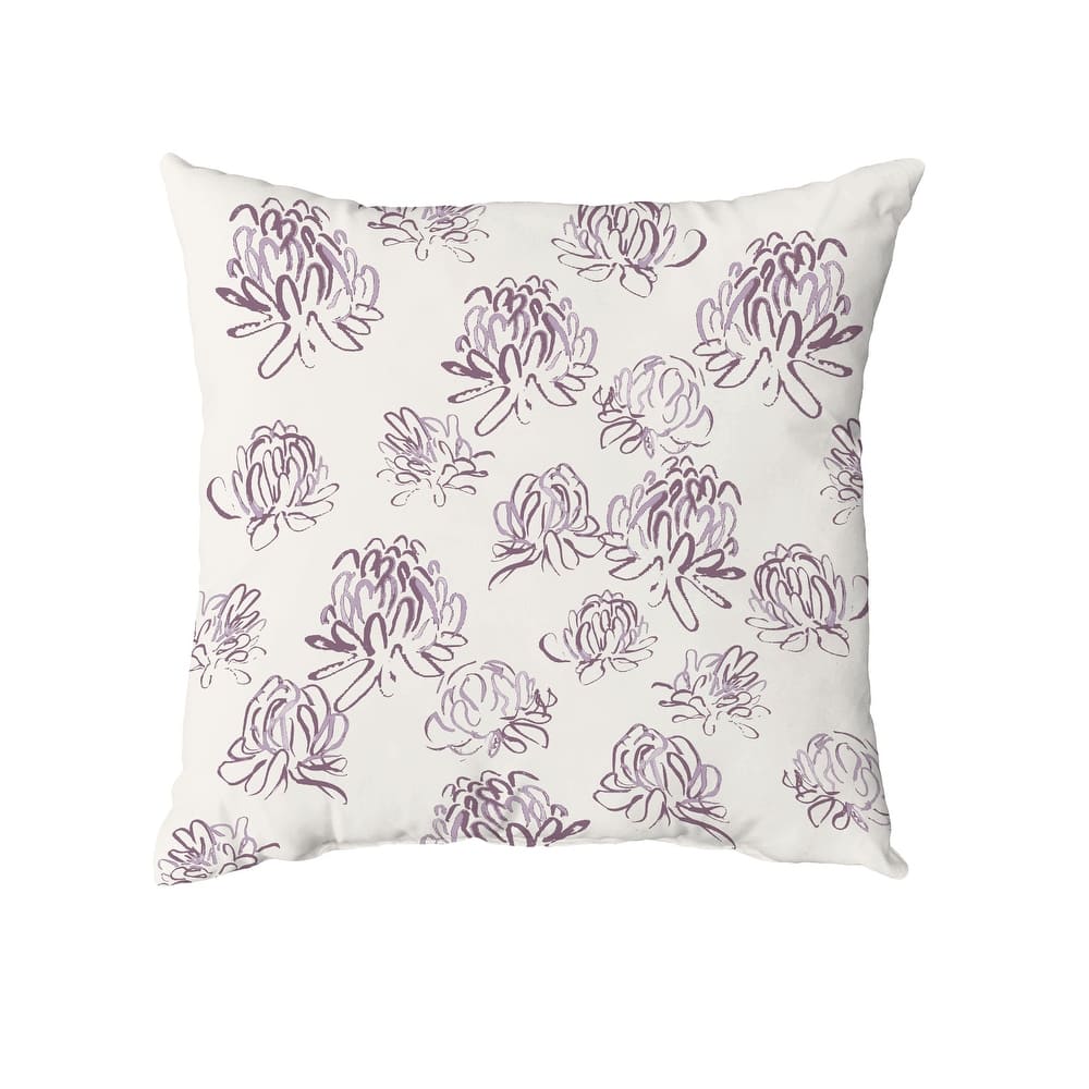 Tumbly Blossom Throw Pillow