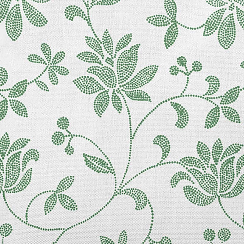 Traditional Floral Indoor/Outdoor Throw Pillow