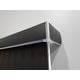 preview thumbnail 2 of 5, BlindDen Black Frost Textured Vinyl Vertical Blind, CORDLESS