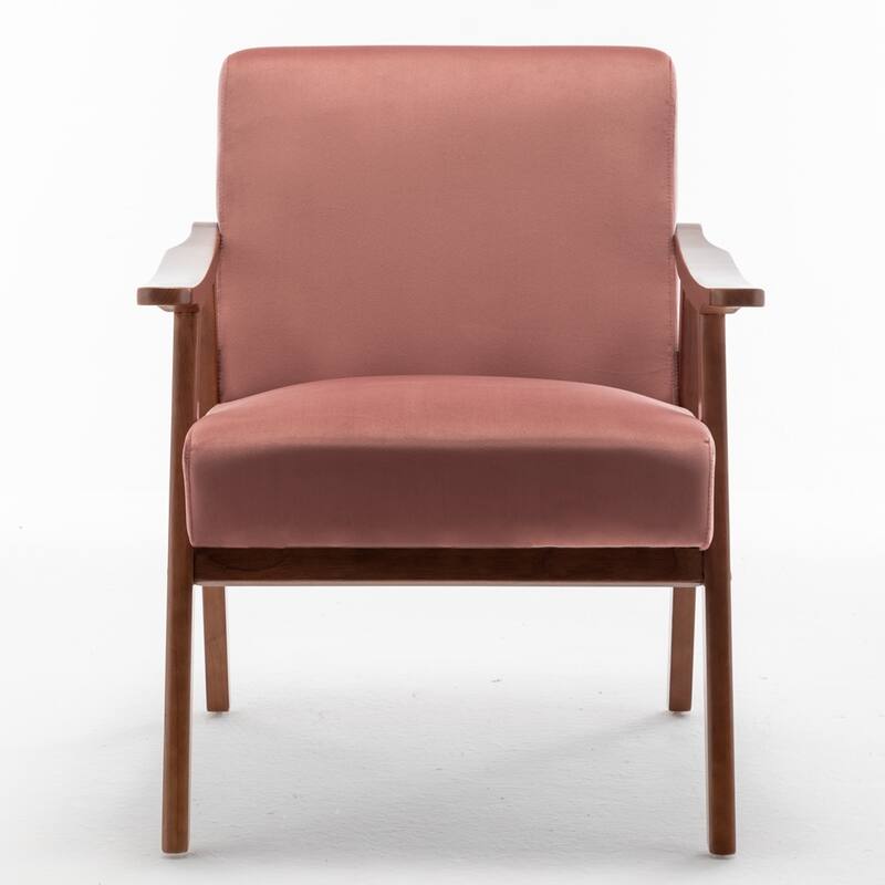 Living Room Solid Wood Accent Chair Wingback Chair