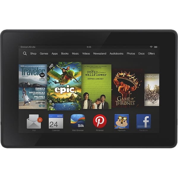 Shop Amazon Kindle Fire Hd 7 Hd Display Wi Fi 8 Gb Includes