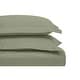 preview thumbnail 33 of 84, Superior 1200 Thread Count Egyptian Cotton Solid or Embroidered Duvet Cover Set