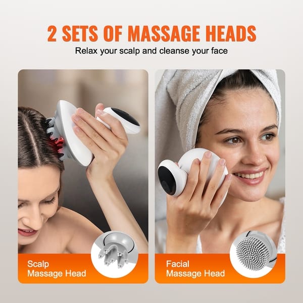 Electric Scalp Massager for Stress Relief, Deep Clean, Gift for Mom/Dad -  IPX7 80-90 massage nodes - Bed Bath & Beyond - 42902835