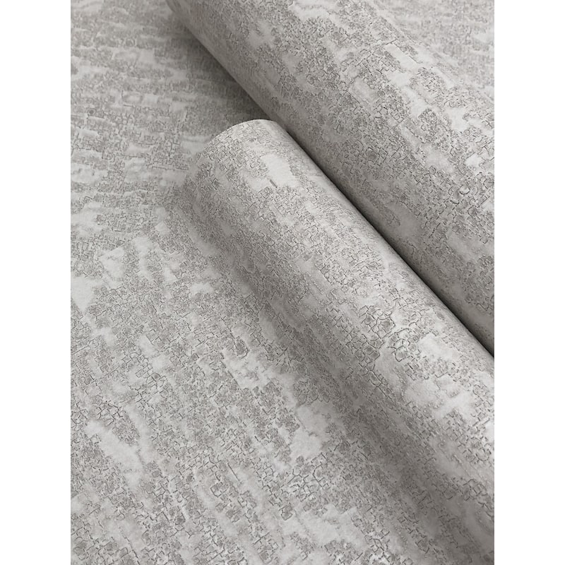 Gilbert White Non-Woven Unpasted Textures Weathered Cypress Wallpaper Covers about 60.75 sq. ft.