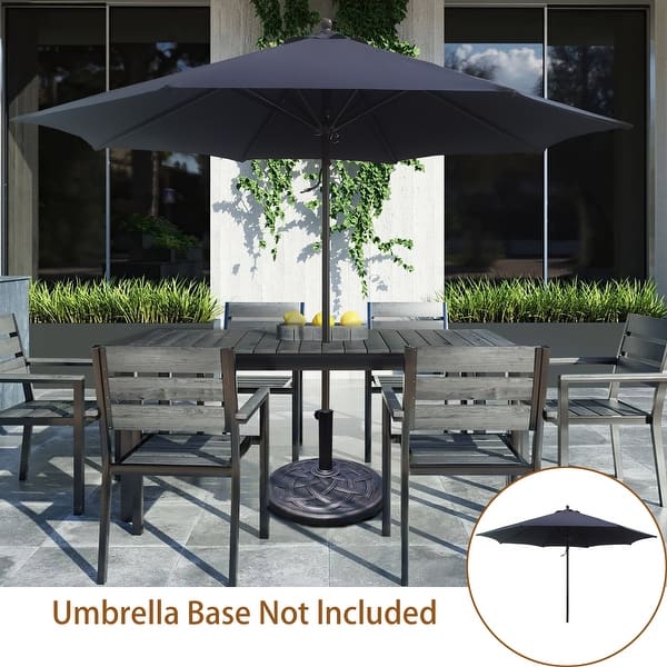 center pole 12ft 12 ft patio umbrella 12 Ft Brown Pole Pulley and Pin lift Outdoor Market Patio Umbrella - Bed  Bath & Beyond