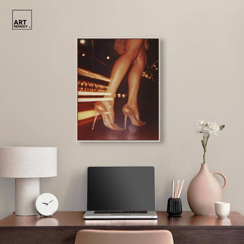 Sparkly Nights Canvas by Art Remedy