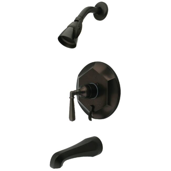 Kingston Brass Tub and Shower Trim Package with 1.8 GPM Multi Function - Oil Rubbed Bronze