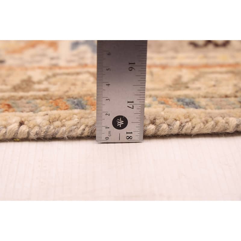 ECARPETGALLERY Hand-knotted Jules Serapi Taupe Wool Rug - 8'1 x 9'10