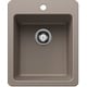 preview thumbnail 14 of 14, Blanco 443237 Liven 16-3/4" Drop-In/Undermount Single Basin SILGRANIT Truffle
