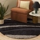 preview thumbnail 2 of 33, SAFAVIEH Florida Shag Assa Stripe 1.2-inch Thick Rug