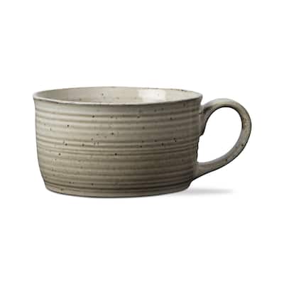 Loft Speckled Reactive Glaze Stoneware Soup Mug 17 oz. Latte Dishwasher Safe