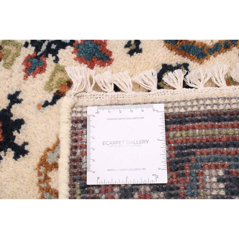 ECARPETGALLERY Hand-knotted Serapi Heritage Cream Wool Rug - 2'7 x 15'8