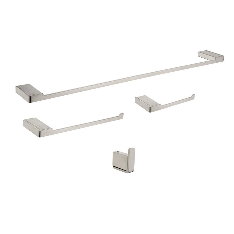 4 - Piece Bathroom Hardware Set