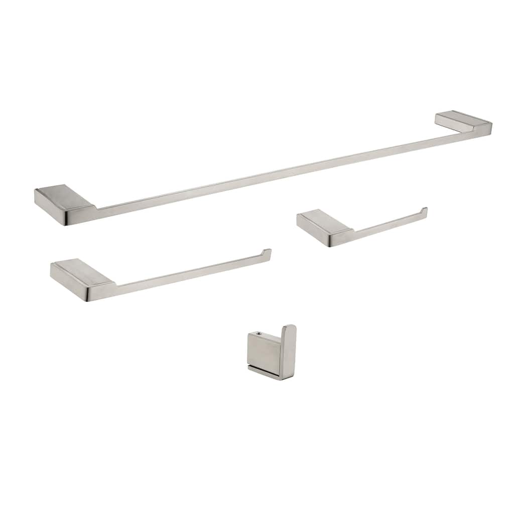 4 - Piece Bathroom Hardware Set