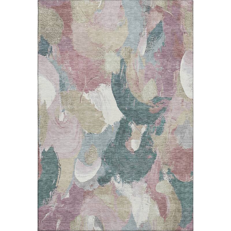 Premium Washable Super Soft Abstract Contemporary Mayfield Rug