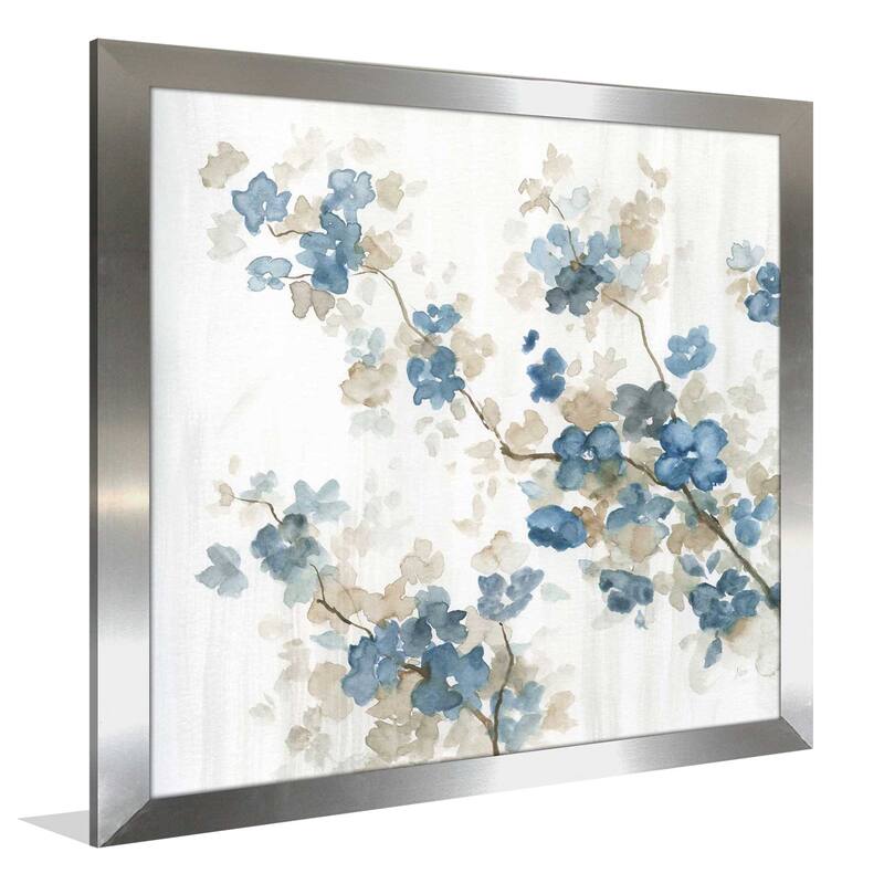 "Dogwood in Blue II" by Nan Print on Acrylic
