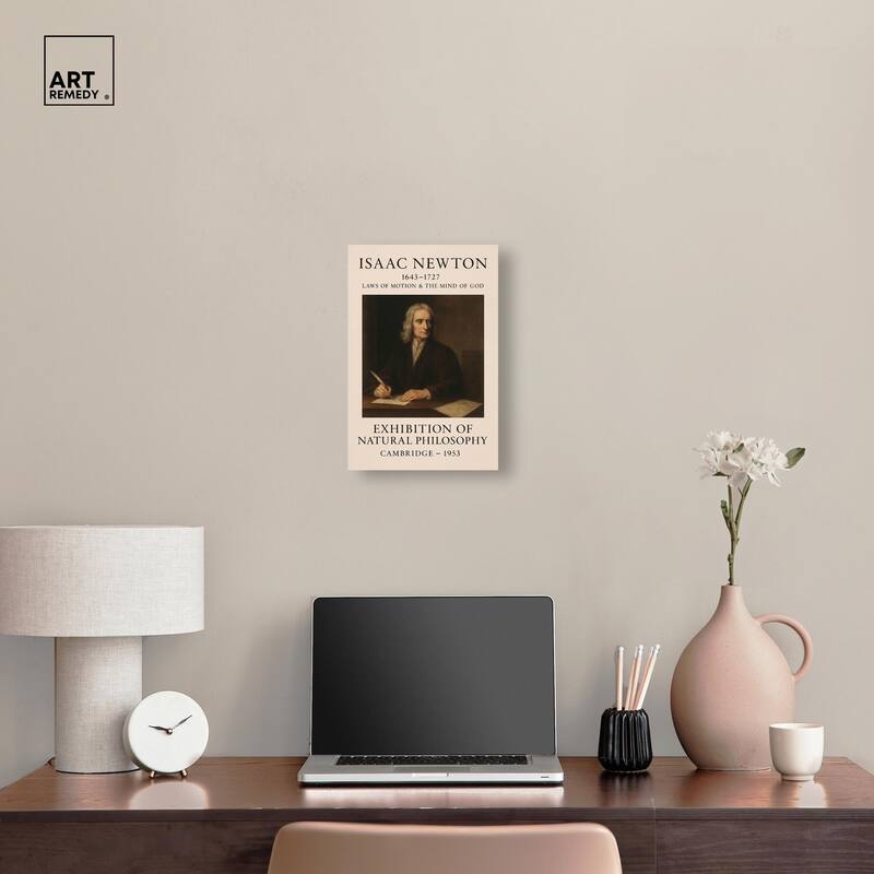 Newtonian Mind Canvas by Art Remedy, Gallery Wrapped