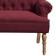 preview thumbnail 54 of 68, Arete Upholstered Tufted Settee Loveseat by Moser Bay Home