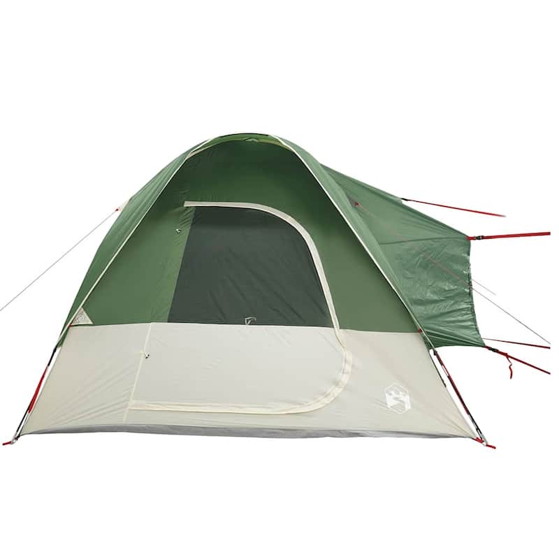 vidaXL Car Tent 4-Person Green Waterproof - 118.1 x 118.1 x 90.6"