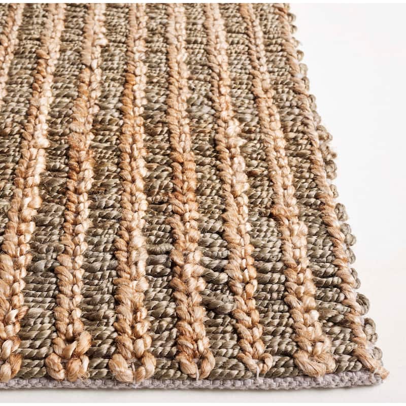 SAFAVIEH Natural Fiber Couture Sergia Modern Jute Rug