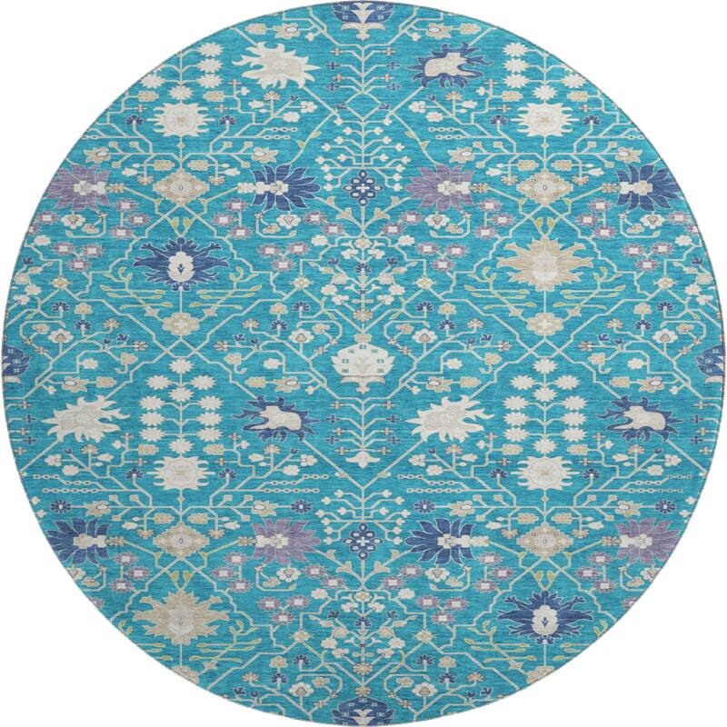 Premium Washable Super Soft Traditional Oushak Mayfield Rug