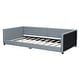 preview thumbnail 10 of 34, Platform Bed & Daybed Sectional Upholstered Bed Mother & Child Bed Grounded Bed Stripe Upholstered Bed- Queen & Twin XL Size