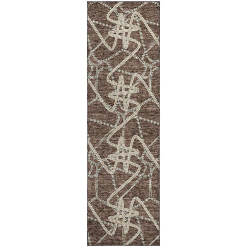 Premium Washable Super Soft Modern Maze Mayfield Rug