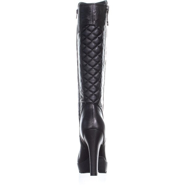 guess long black boots