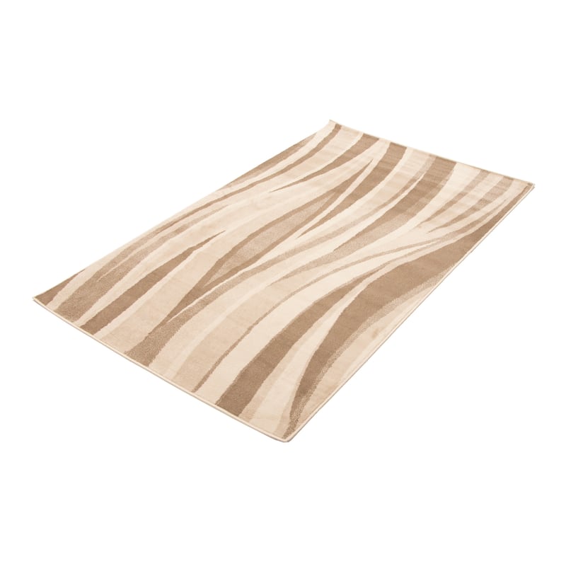 ECARPETGALLERY Machine Woven Mirage Beige Area Rug