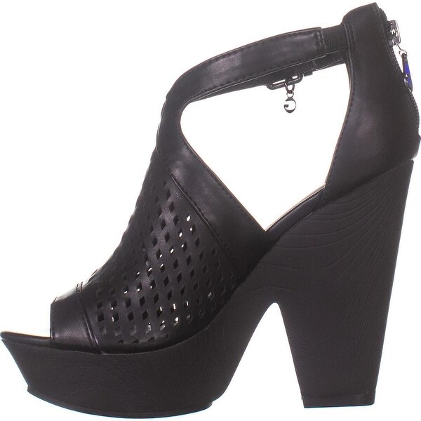 g by guess platform sandals