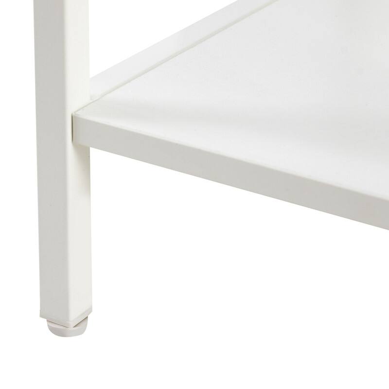 1-Piece or 2-Piece 15.74" Rattan Side Table with Drawer