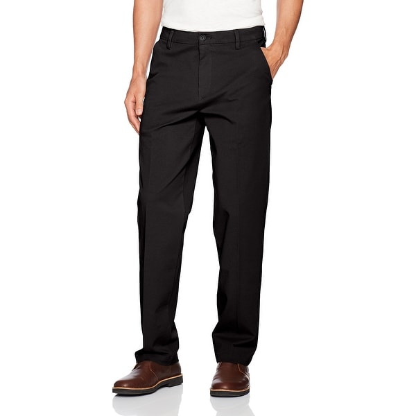 Dockers Mens Pants Black Size 38x29 Khakis Workday Classic Fit Stretch. Opens flyout.