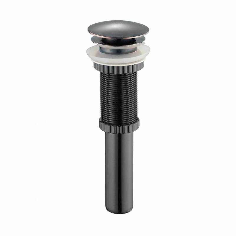 Kraus Pop-Up Drain Assembly Without Overflow - Oil Rubbed Bronze
