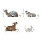 preview thumbnail 15 of 24, Glitzhome 12 Piece Resin Nativity Figurine Set