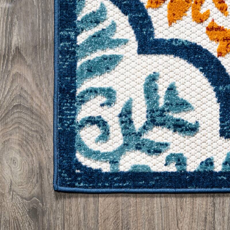 JONATHAN Y Circus Trellis High-Low Indoor/Outdoor Area Rug
