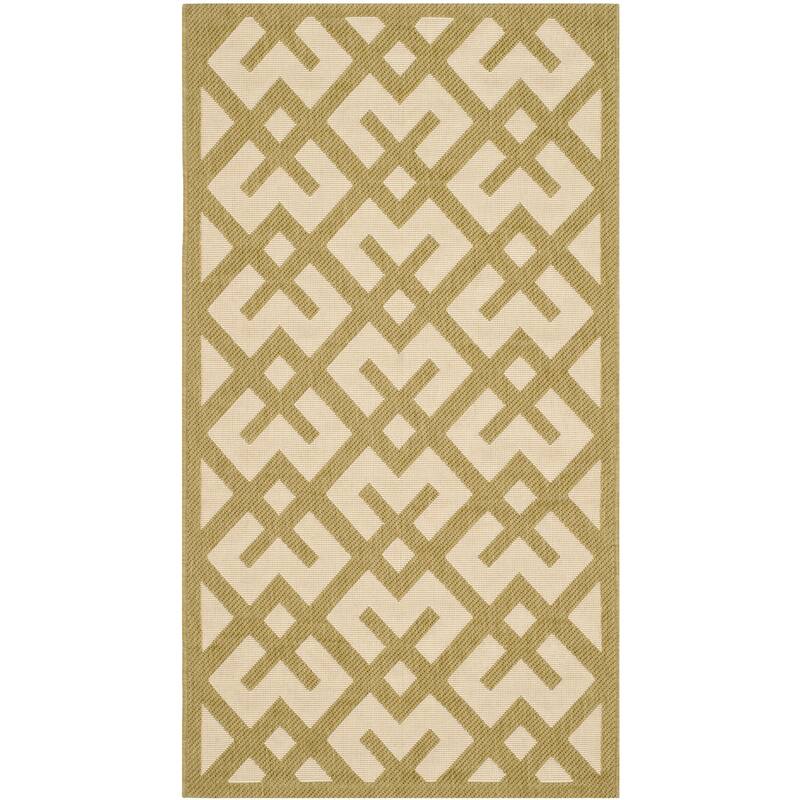 SAFAVIEH Courtyard Sytske Indoor/ Outdoor Waterproof Patio Backyard Rug