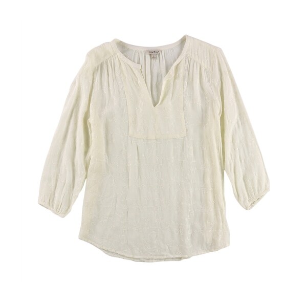 lucky brand white blouse