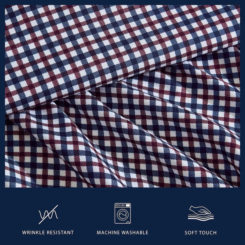 Nautica Printed Soft & Cozy Deep Pocket Sheet Set
