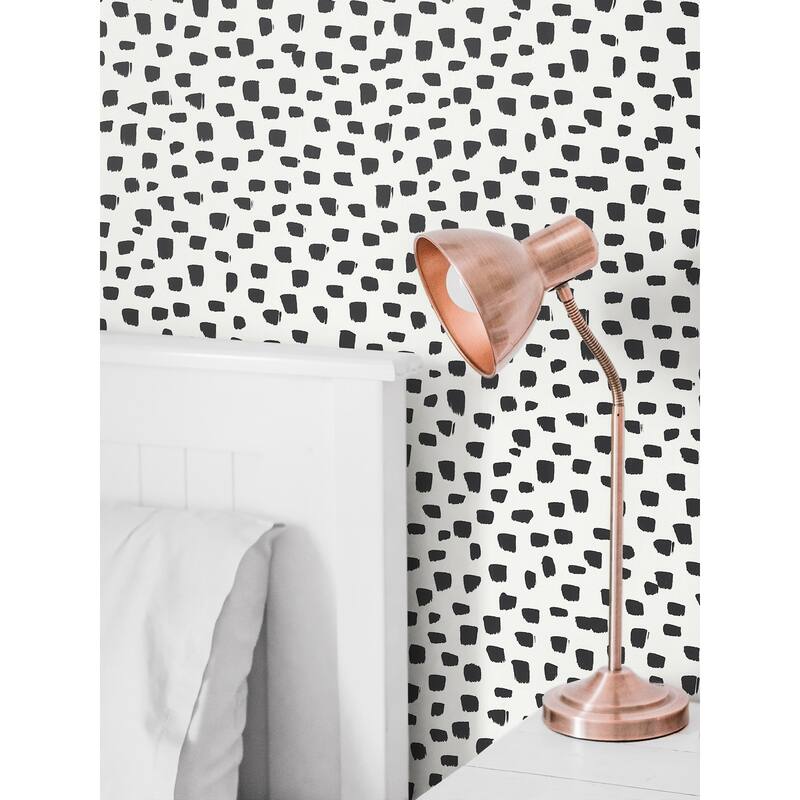 NextWall Speckled Dot Peel and Stick Wallpaper - 20.5 in. W x 18 ft. L