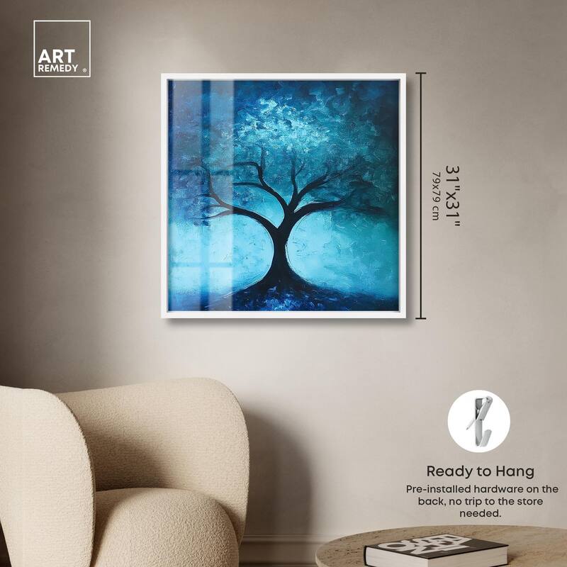 Tree of Opposites III Shadowbox by Art Remedy