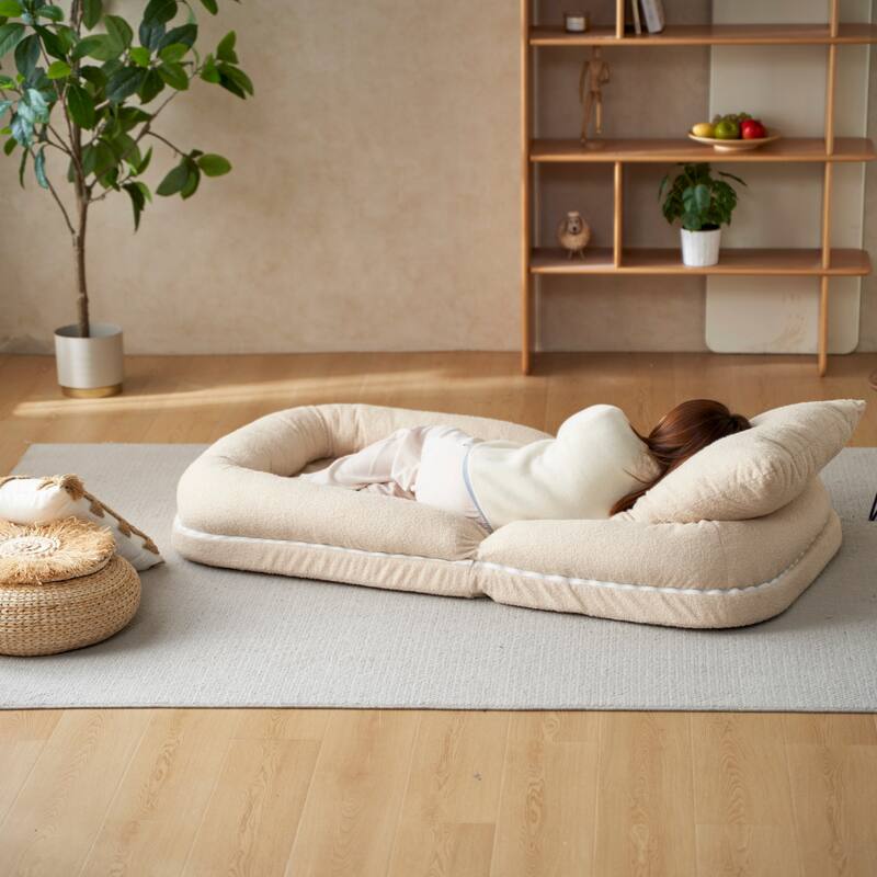 Multifunctional Sofa Bed with 18 Adjustable Positions for Comfort
